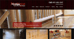 Desktop Screenshot of mystiquehardwoodfloors.com